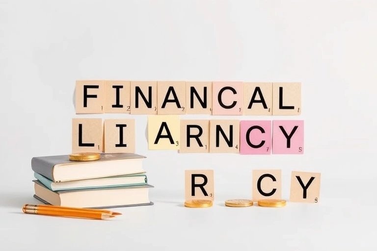 Conceitos visuais relacionados a financial literacy